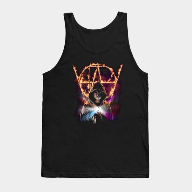 Space Dementia Tank Top by pertasaew